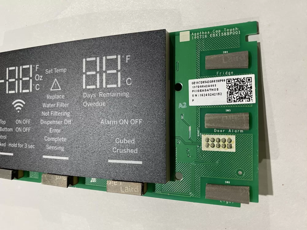 GE WR55X41025 197D8542G002 Refrigerator Control Board AZ166593 | BK2559