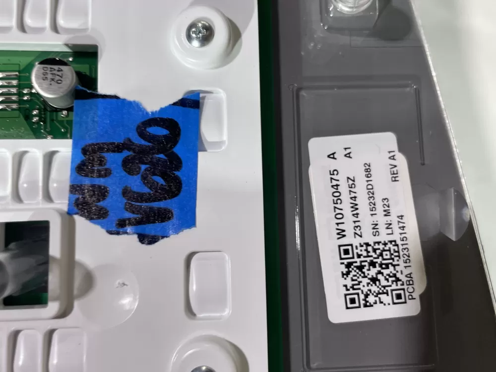 Whirlpool AP6024018 W10433082 W10750475 Washer Control Panel AZ148056 | Wmv626