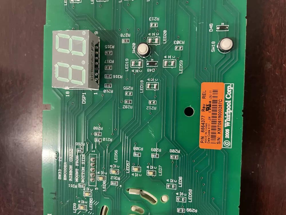 Whirlpool Kenmore 8564377 8564383 Dryer Control Board AZ47156 | KM600