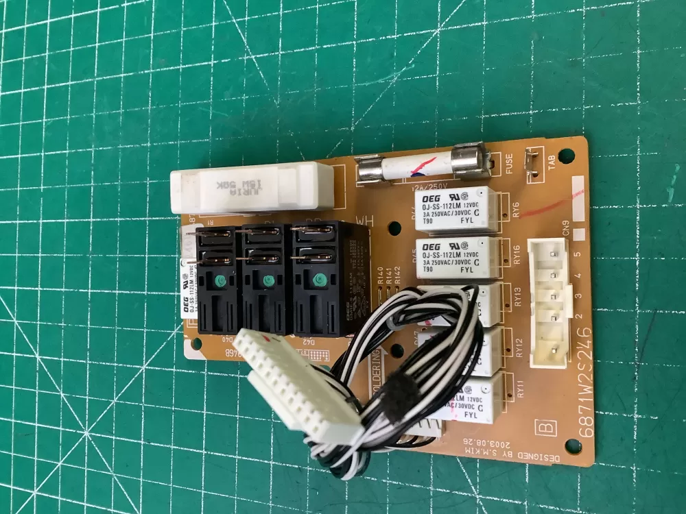 6871W2S246D GE Microwave Pcb Sub