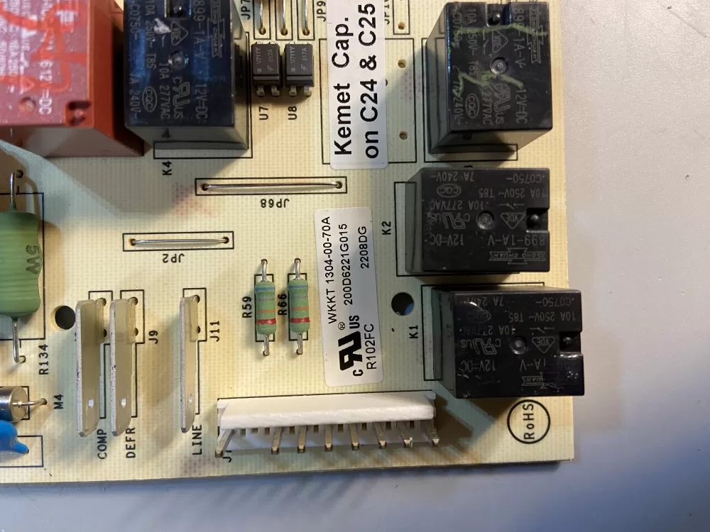 GE 200D2260G008 AP7188100 Refrigerator Control Board AZ101901 | BG1969