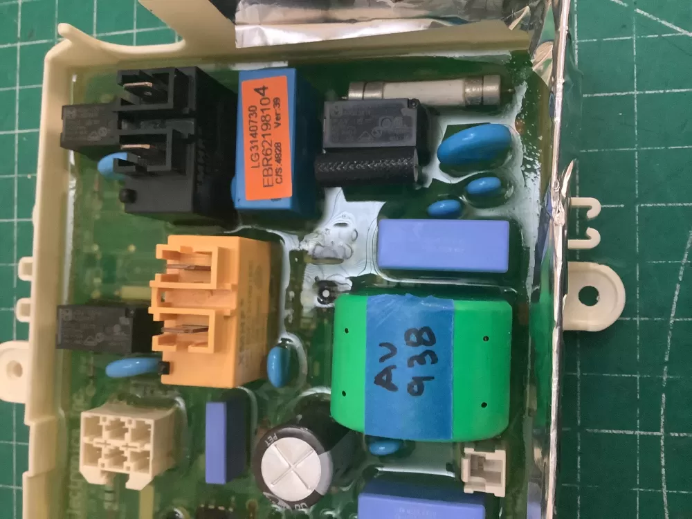LG EBR62198104 EAX60933303 EBR62198105 Washer Control Board AZ221725 | ARV938