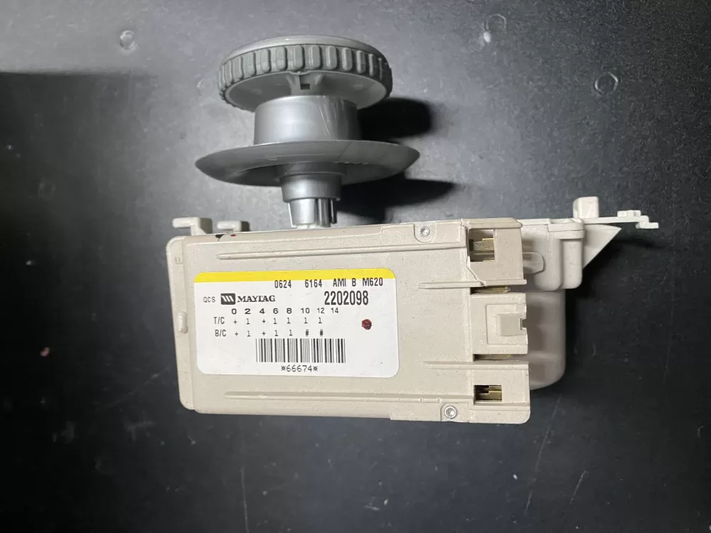 Maytag WP21002232  AP6005796  21002232  1184648  PS11738855 Washer Timer Control