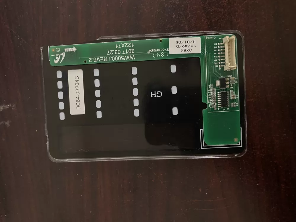 Samsung DC64-03204B WW5000J Dryer control board AZ35056 | BK823