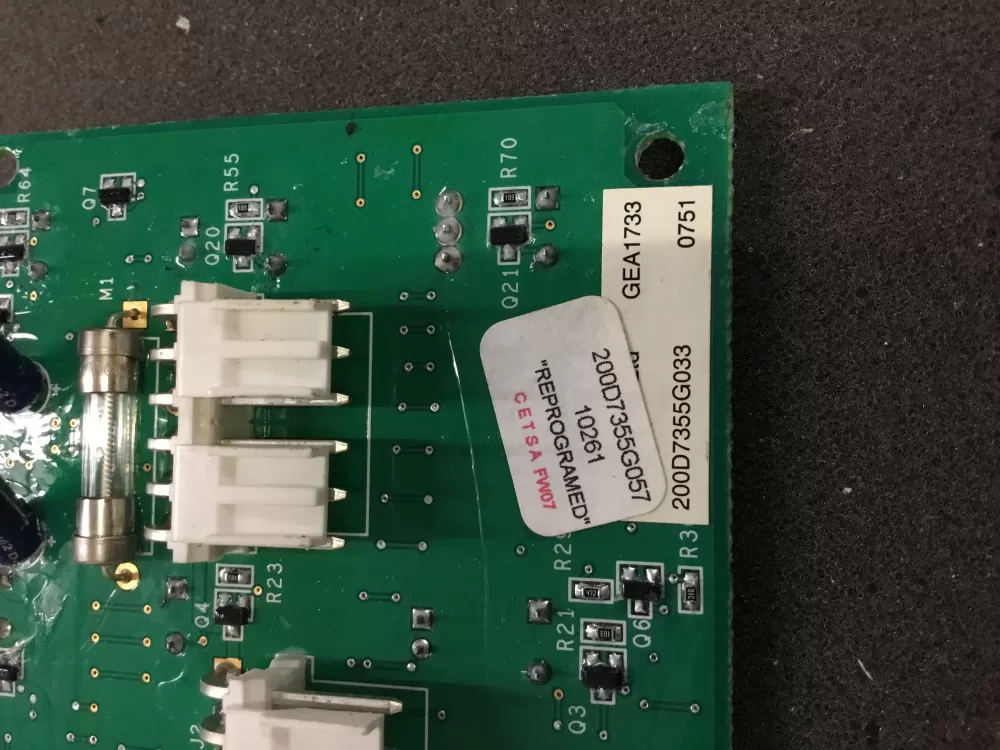 GE REFRIGERATOR DISPENSER CONTROL BOARD PART # WR55X10841 AZ79535 | NR2093