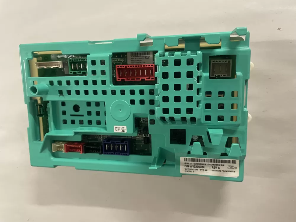 Whirlpool W10296034 W10393489 PS3495160 Washer Control Board AZ162268 | KMV679