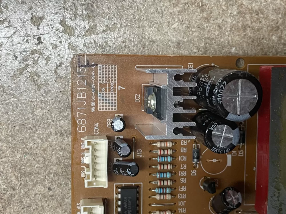 LG Kenmore AP4457386 6871JB1215A Refrigerator Control Board AZ15308 | KM1602