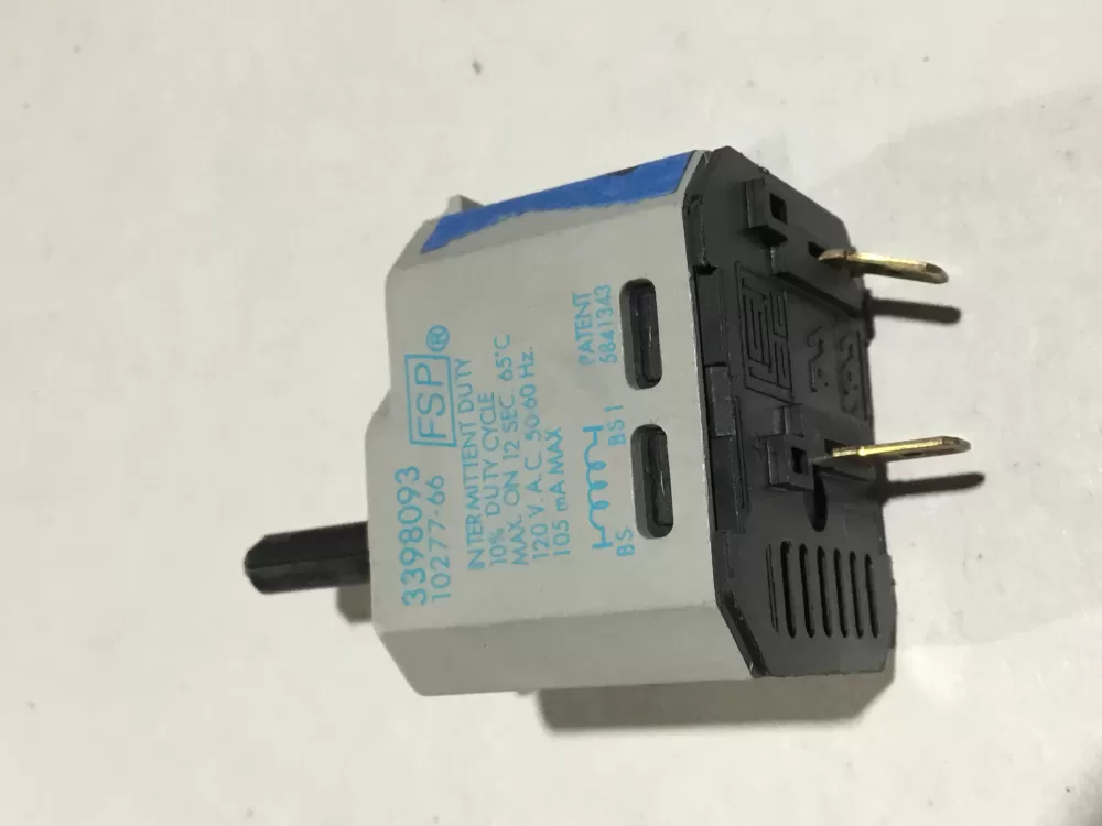Whirlpool 3398093 WP3398093 Dryer WP Switch AZ110282 | Sl78