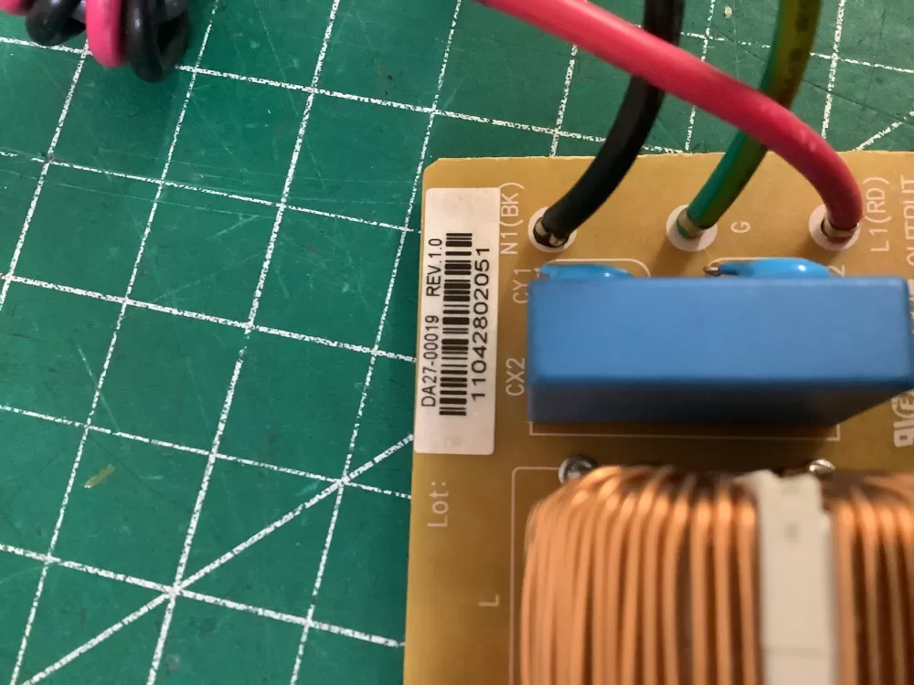 Samsung  Kenmore DA27-00019H Refrigerator Control Board Noise Filter