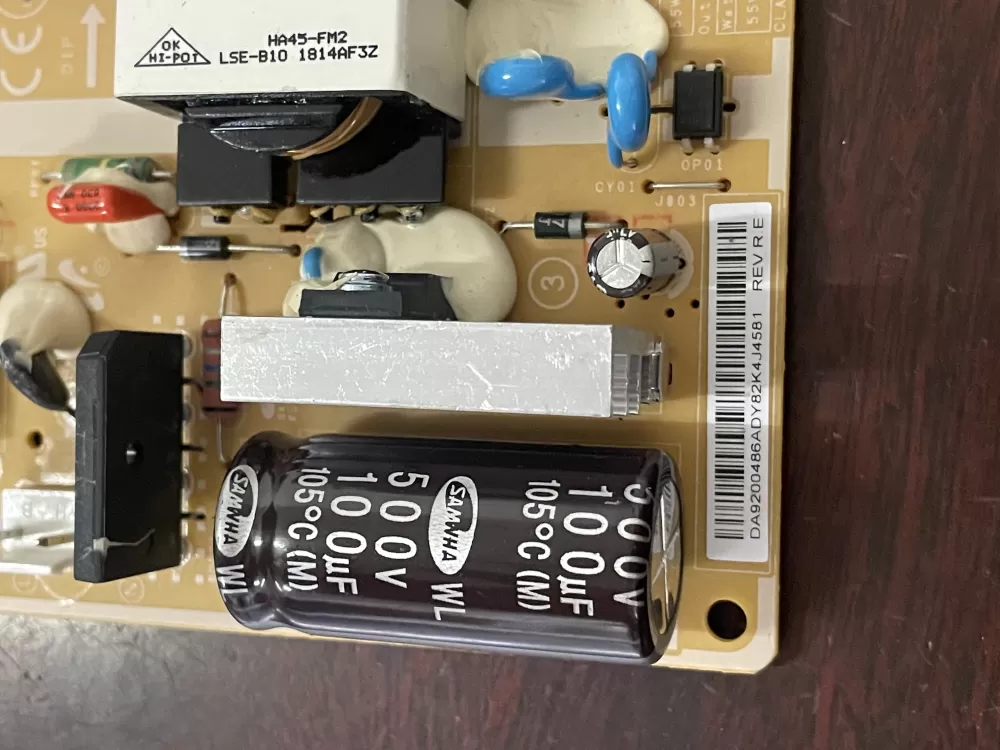 Samsung DA92 00486A Refrigerator Control Board AZ40076 | KM1542