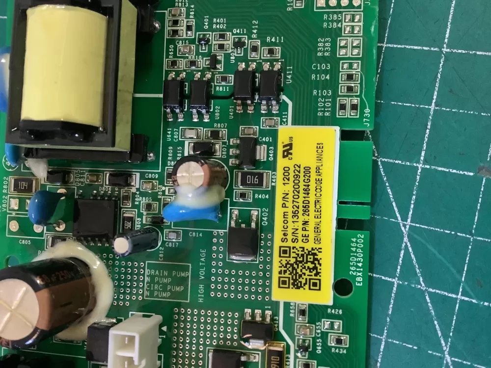 GE  Dishwasher Control Board Assembly 266D1464G200 AZ204129 | NR334
