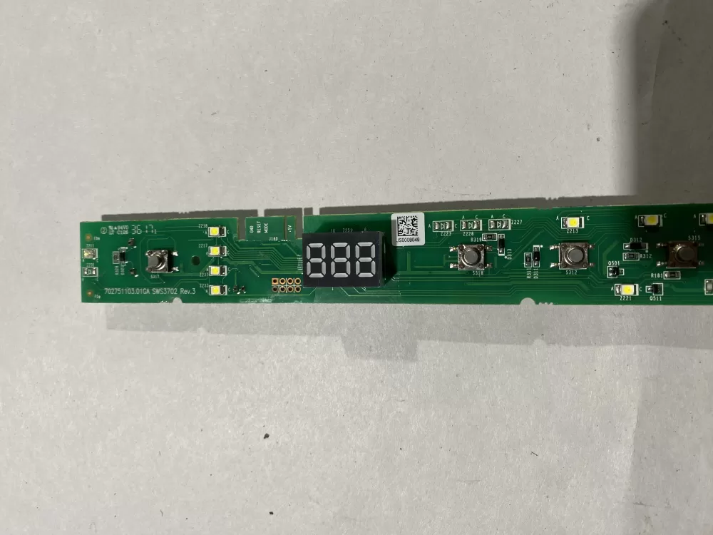 GE 265D1468G802 Dishwasher User Interface Control Board AZ115434 | BK2144