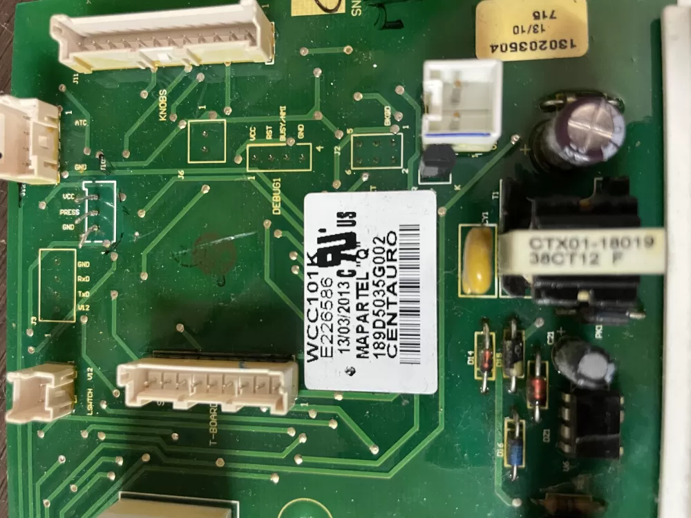 GE Kenmore WH12X20274 E226586 Washer Control Board AZ48726 | Wm1789