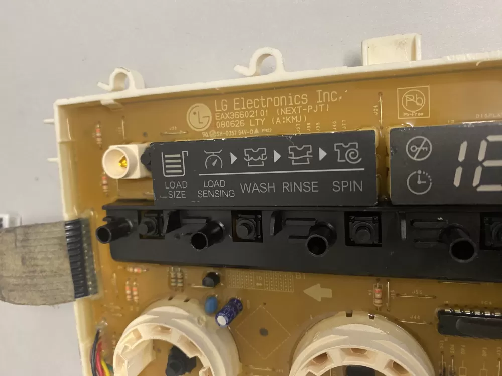 LG EAX36602101 EBR36870701 Washer Control Board AZ225195 | BK718