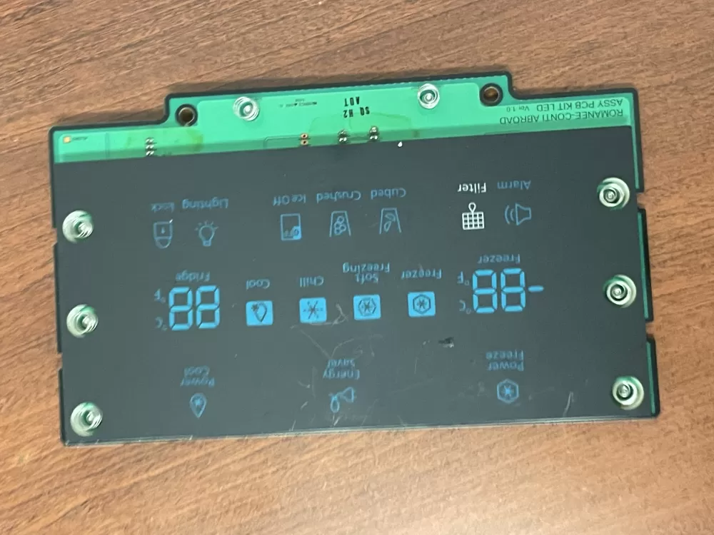 Samsung DA92-00450 Refrigerator Control Board AZ52352 | Wm1898