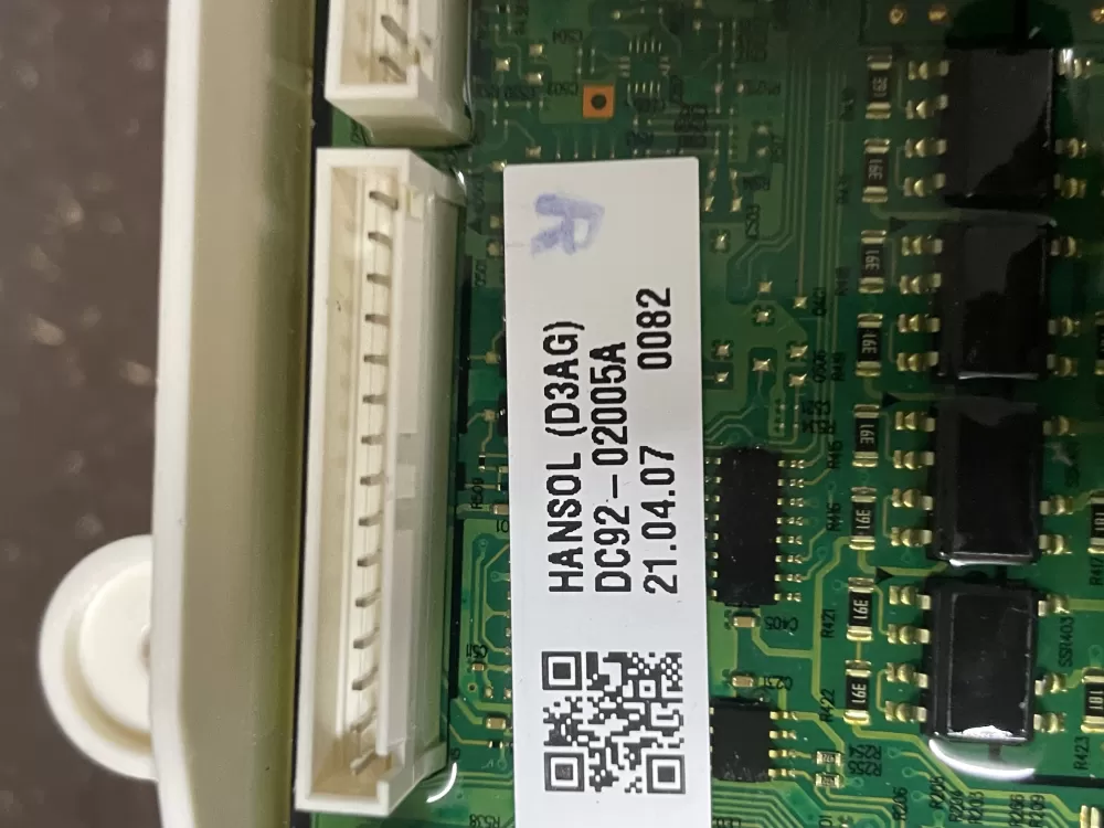 Samsung DC92 02001A AP6243666 DC92 02005A Washer Control Board AZ50865 | Wmv462