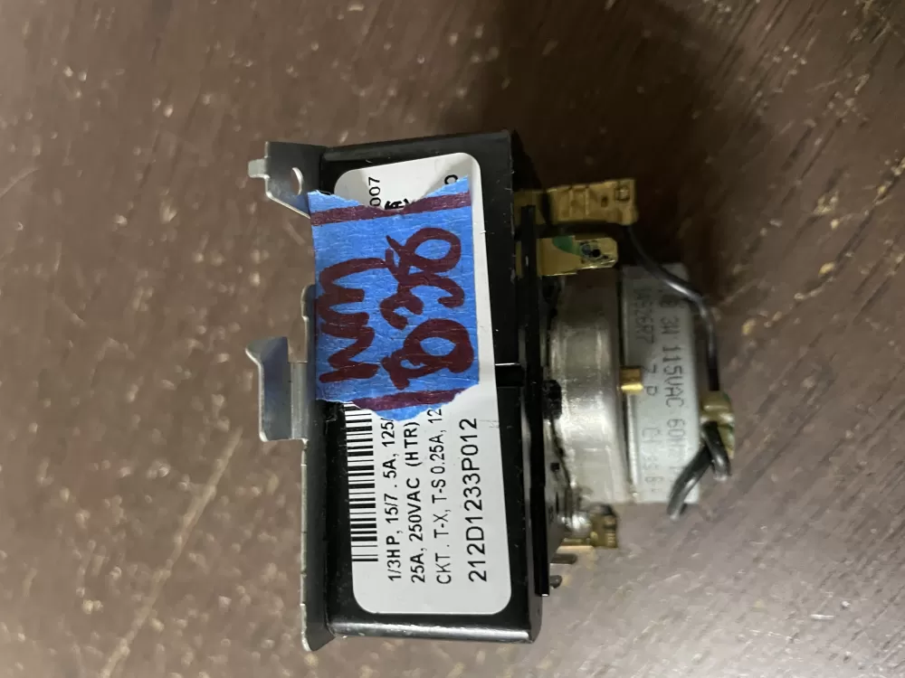 GE 212D1233P012 WE4M364 Dryer Timer AZ46910 | Wm638