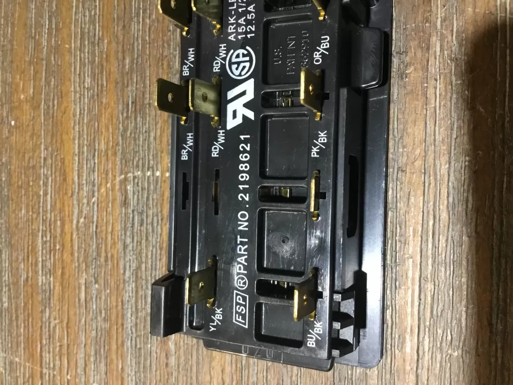 Whirlpool Maytag 2198621 Refrigerator Control Board Dispenser AZ50448 | NR1840