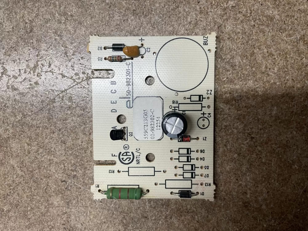 GE 559C213G05 50-982301-D 50-982301-E 559C213G04 50-982301-A WE04X10103 Dryer Control Board