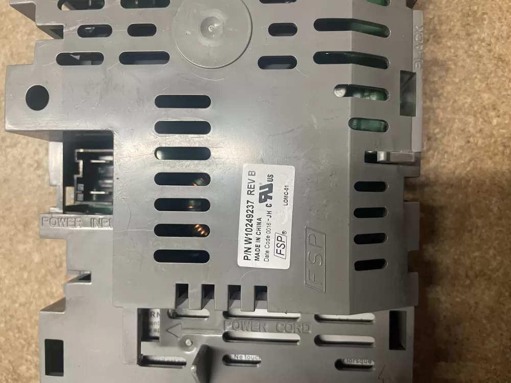 Whirlpool W10249237 B Washer Control Board # W10249237 B819 AZ11018 | KM1079