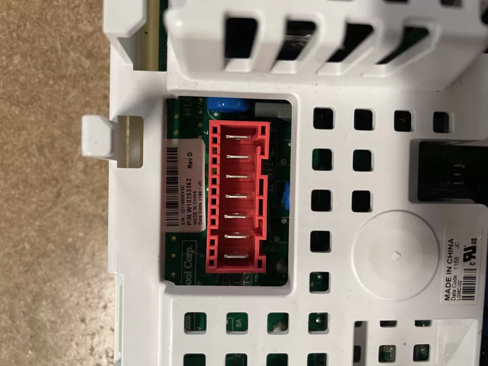 Kenmore AP5305465 2118386 W10296026 Washer Control Board AZ4665 | KM1441