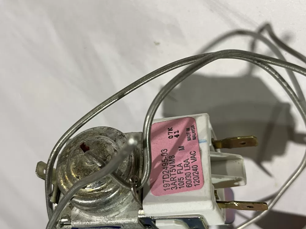GE 197D2495-03 Refrigerator Cold Control Thermostat AZ152211 | Wm877