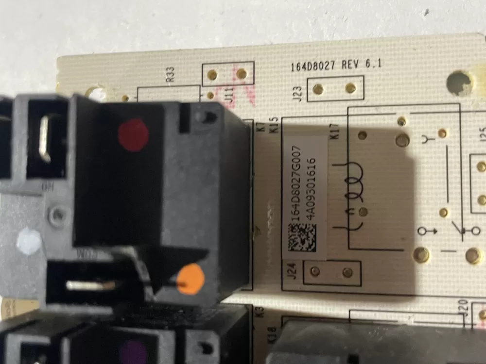 GE 164D8027G007 Wb27t11326 Range Control Board Relay AZ191454 | Wm1441