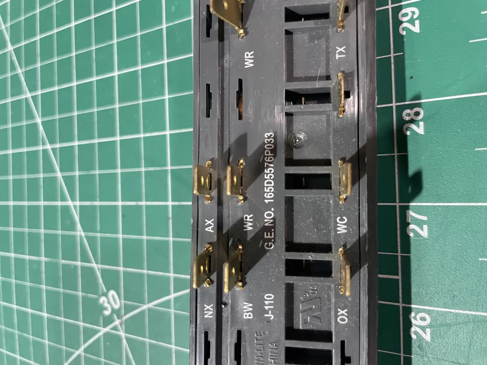 GE Hotpoint 165D5576P033 Dishwasher Button Control Panel AZ188329 | Wm2364