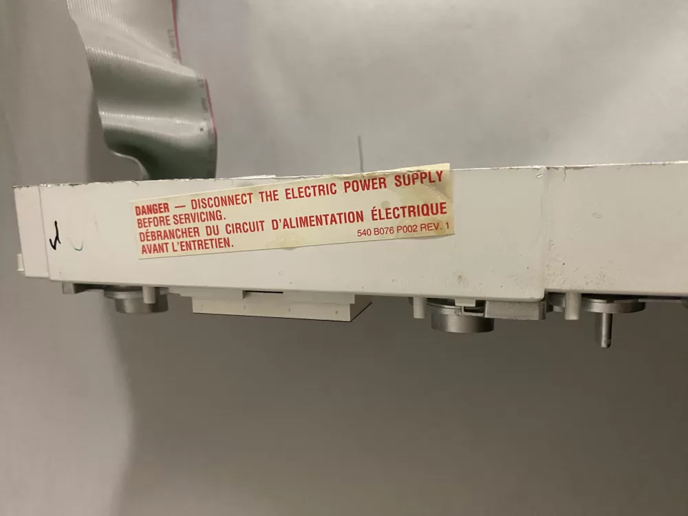 GE 540B076P002 Dryer Control Board UI Assembly AZ197580 | BKV896