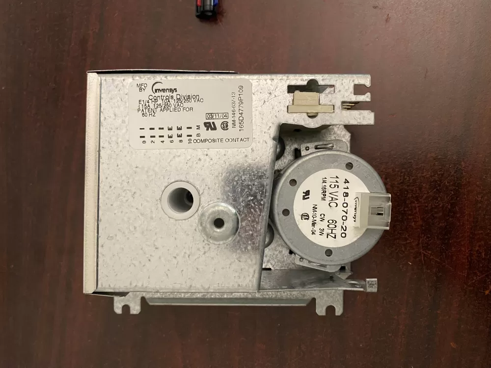 165D4779P109 GE Dishwasher Timer