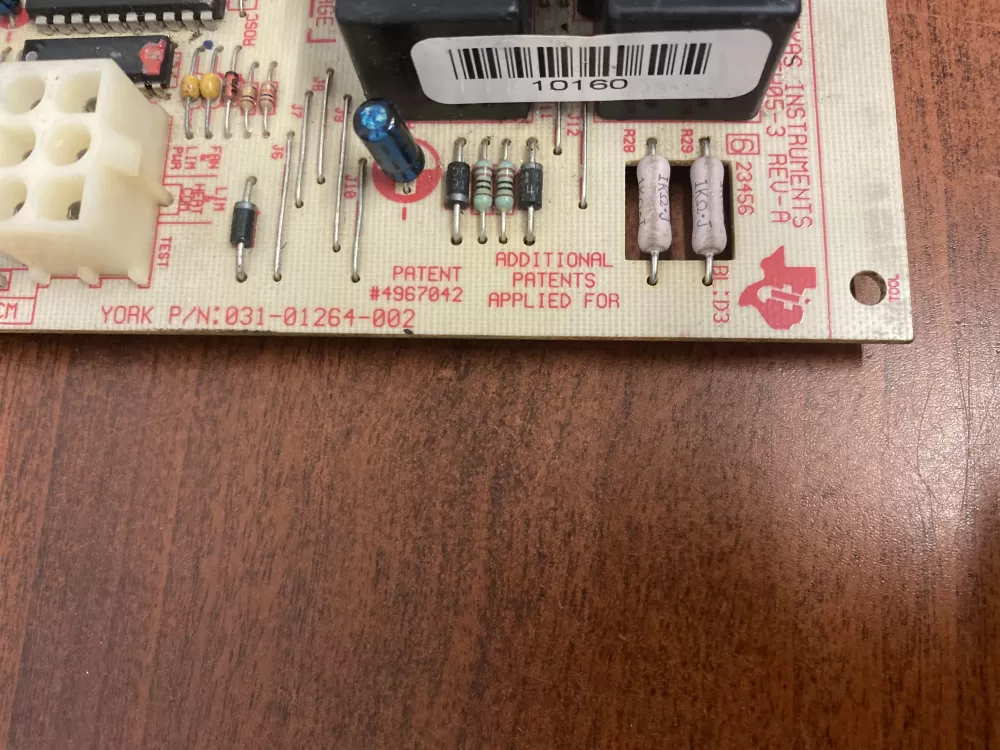 York Luxaire Coleman 031-01264-002 Furnace Control Board AZ44941 | BK1766