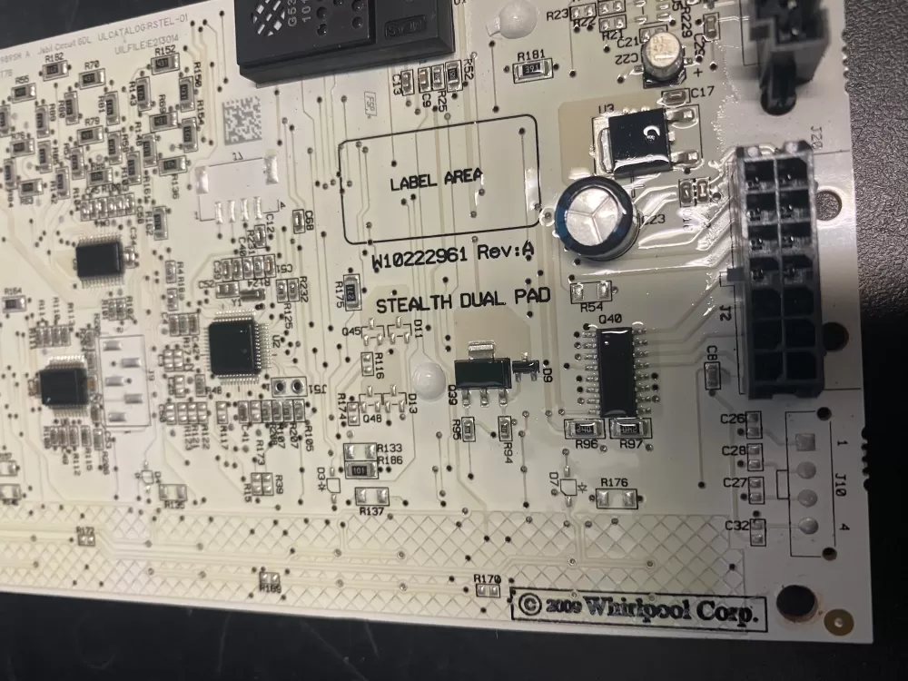 Whirlpool W10222961 Refrigerator Display Control Board UI AZ19904 | BK942