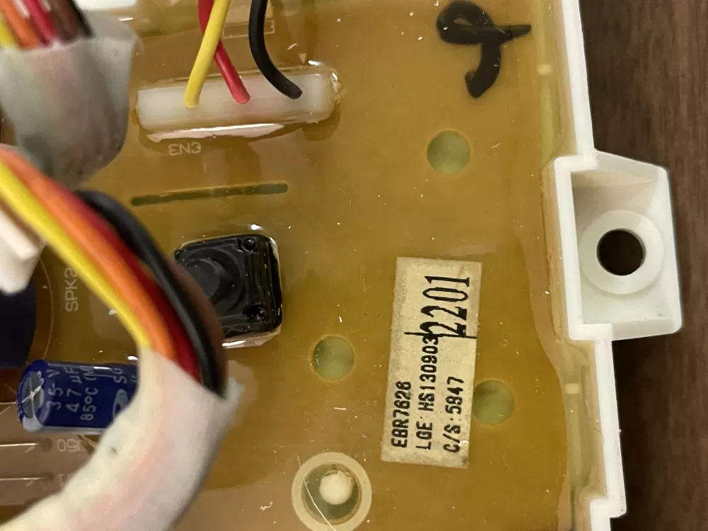 LG EBR76262201 EBR75446006 Washer Control Board AZ91425 | Wm1250