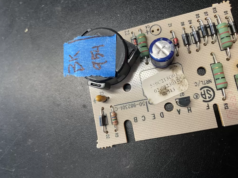 GE 559C213G05 50-982301- 50-982301- Dryer Control Board AZ23267 | BK954