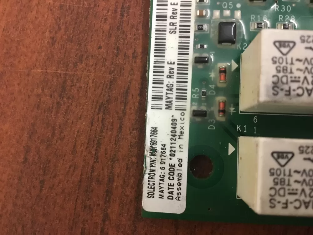 Maytag 6 917664 Dishwasher Control Board AZ30532 | NR916