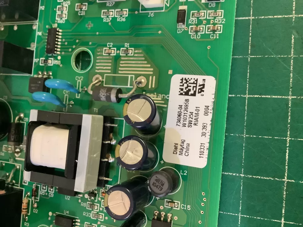 Whirlpool Maytag W10312695B Refrigerator Control Board AZ196495 | NR307