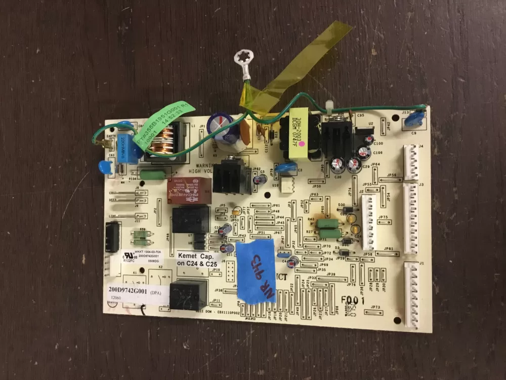 GE EBX1110P002 200D49742G001 Fridge Control Board AZ29935 | NR943