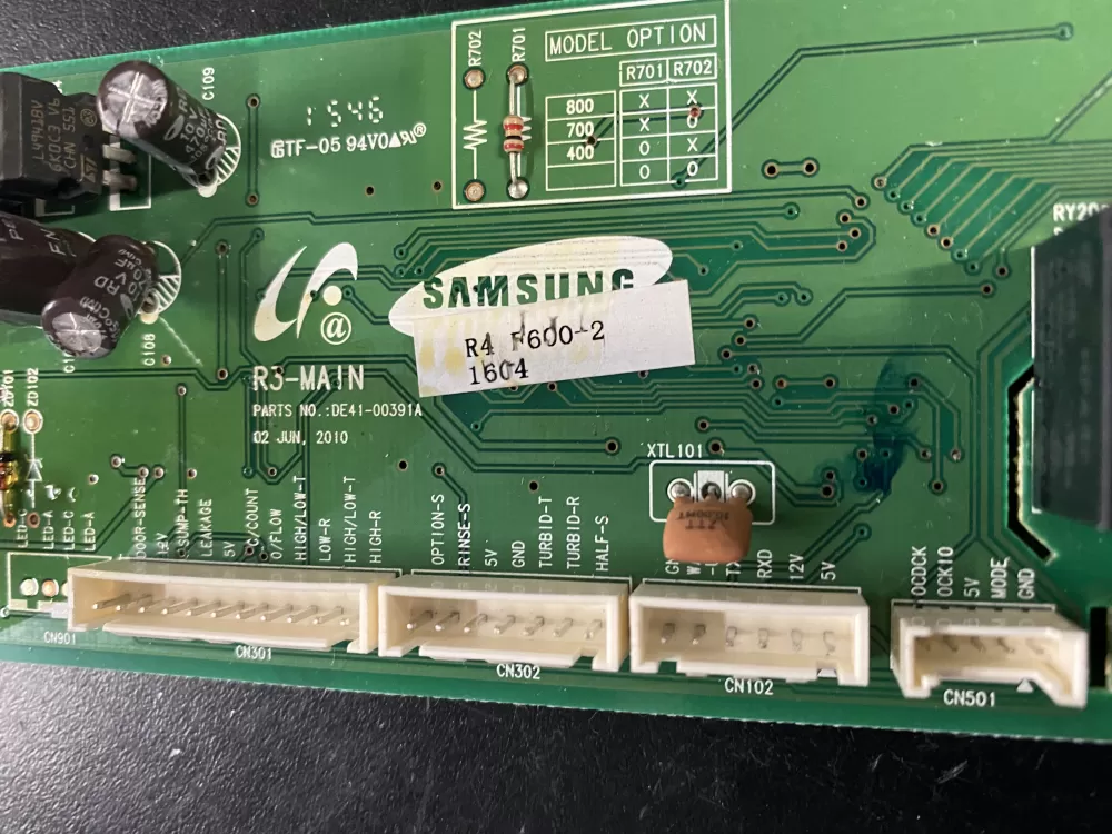 Samsung DE41-00391A Dishwasher Control Board AZ11640 | BK613