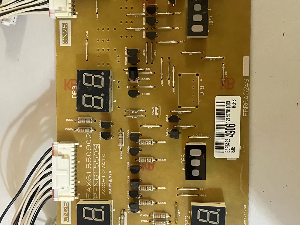LG EBR64624906 Range Control Board AZ122993 | KM508