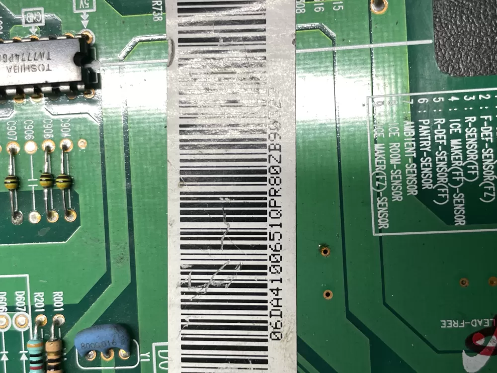 Samsung DA41 00651Q Refrigerator Control Board AZ35836 | Wm448