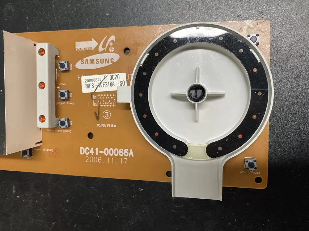 Samsung DC41-00066A Washer Control Board AZ22529 | BK1097