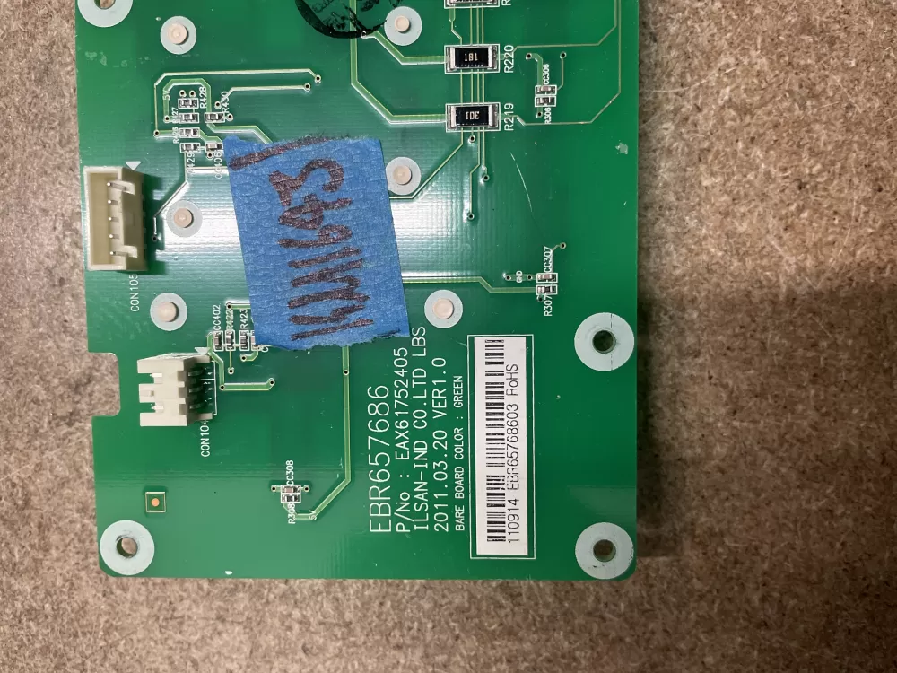 LG Kenmore EBR65768603 Refrigerator Control Board Dispenser AZ9065 | KM1643