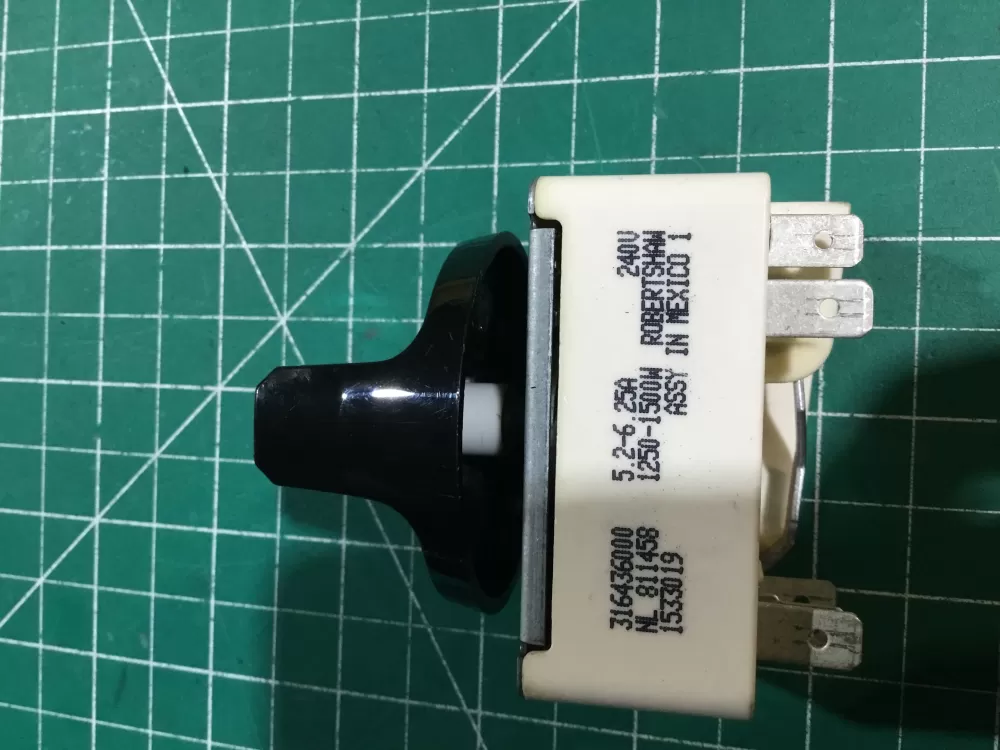 Frigidaire  Kenmore AP3890378 1155394 316021500 5304506424 316436000 PS1145039 Range Infinite Switch