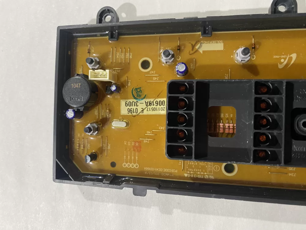 Samsung DC92 00619B DC41 00166A Dryer Control Board AZ188741 | BKV869