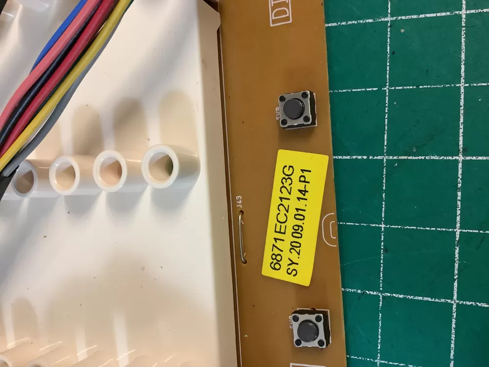 LG 6870EC9221A 6871EC2123G Washer Control Board AZ228019 | NR507