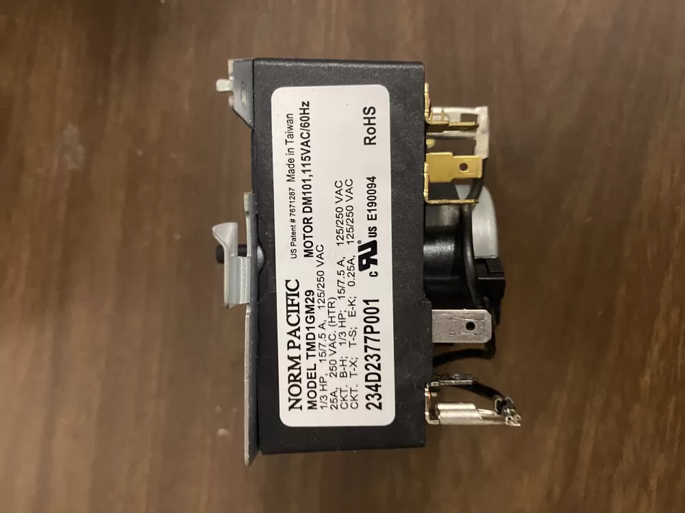 GE AP6027534 WE04X24551 PS11759041 234D2377P001 Dryer Timer AZ31674 | BK324