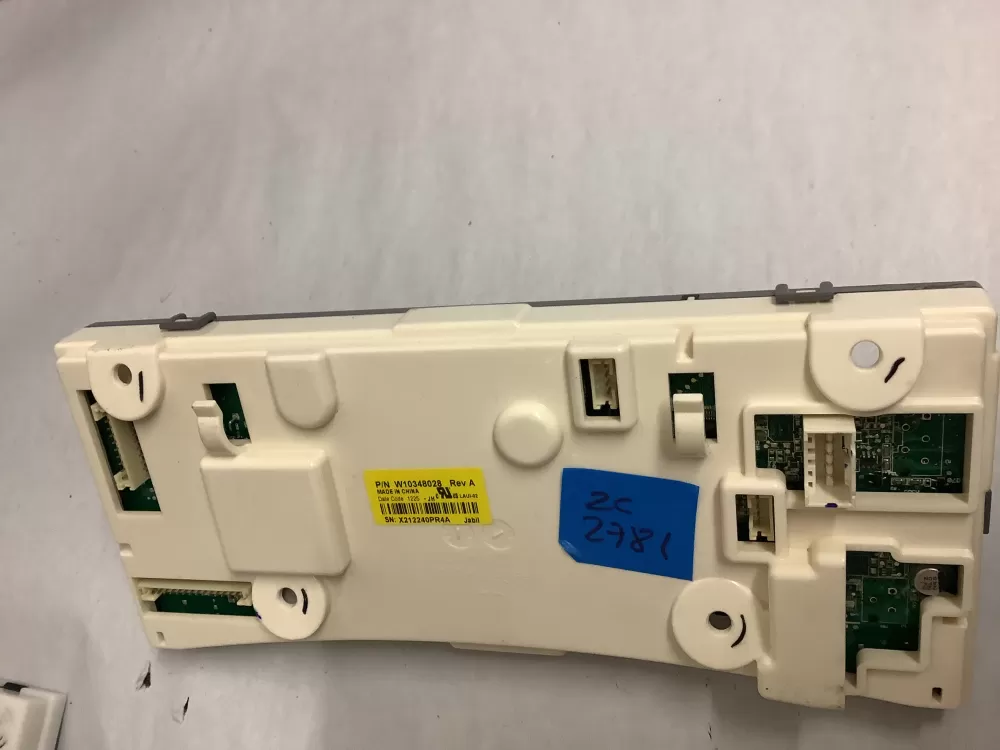 Whirlpool W10444950 W10348028 Dryer 