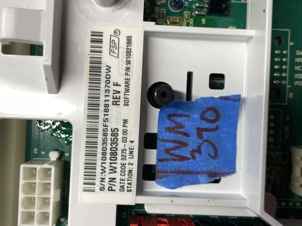 Kenmore W10841366 W10865063 W10915783 Washer Control Board AZ36773 | Wm390