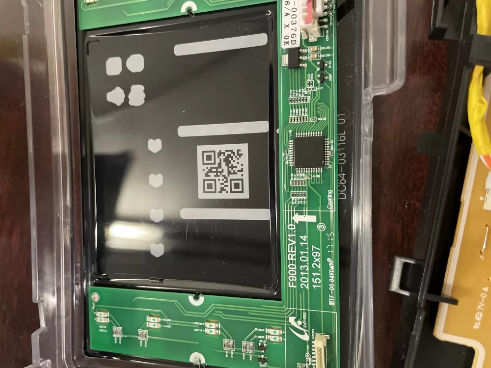 Samsung DC92 01607H DC9201607H Dryer Control Board Interface AZ53150 | KMV523
