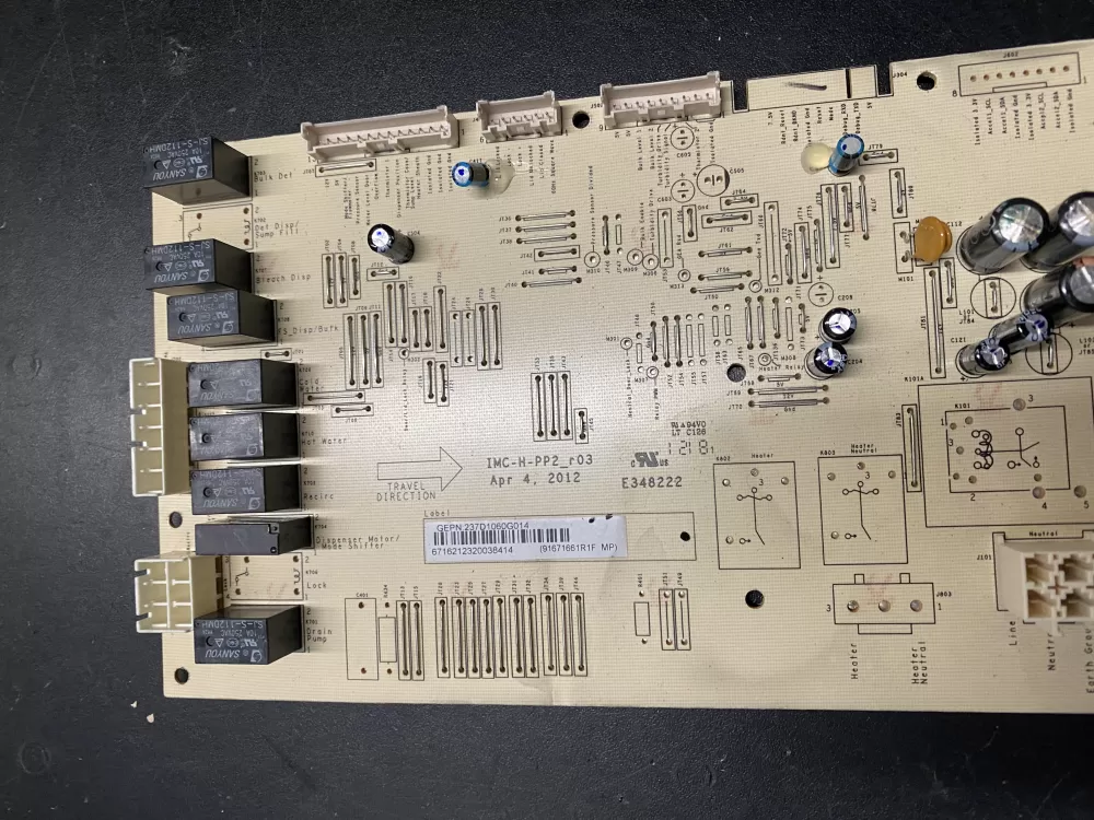 GE 237D1060G014 Washer Control Board AZ9932 | BKV261